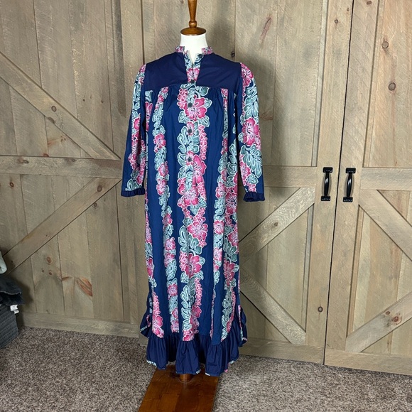 Vintage Jane M Hawaii tropical print dress / house dress - Picture 12 of 12